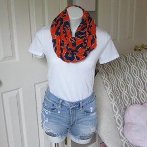 ZOOZATZ SYRACUSE UNIVERITY WOMENS ORANGE INFINITY SCARF